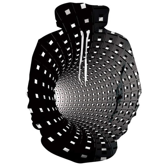Zwarte Eddy Grappige Hoodie