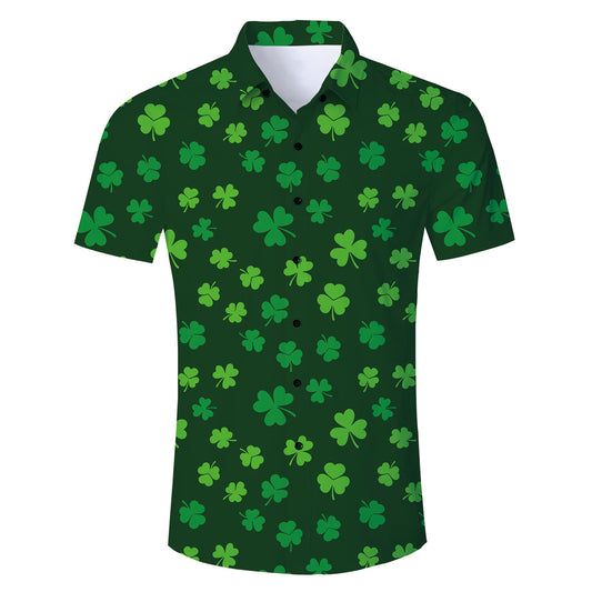 St. Patrick's Day Funny Hawaiian Shirt