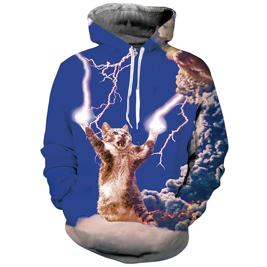 Grappige hoodie van Thunder Cat