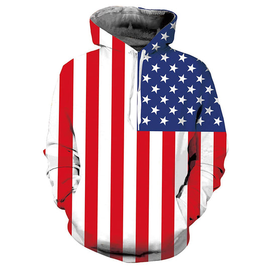 Amerikaanse vlag grappige hoodie