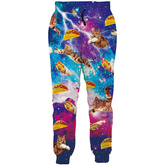 Galaxy Taco Cat Grappige Joggingbroek