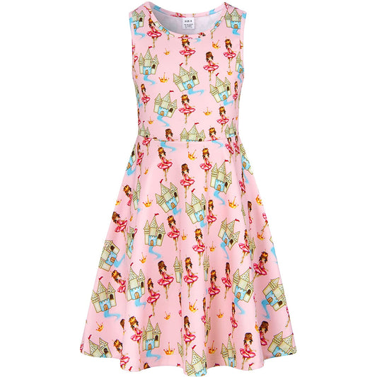 Kasteel Grappig Meisjesjurkje