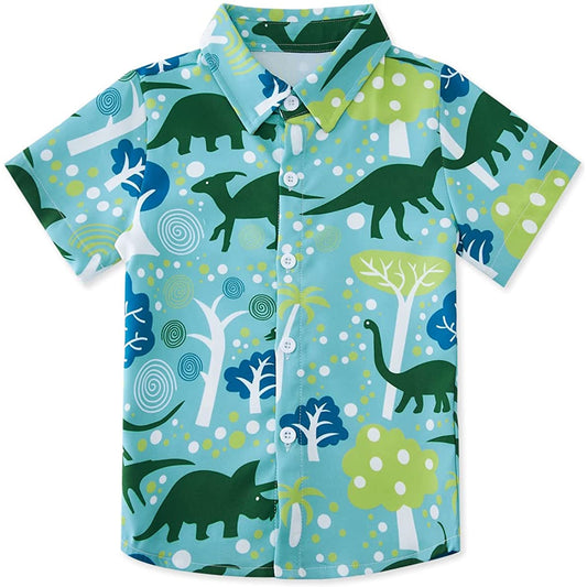 Dinosaurus Grappig Peuter Hawaiiaans Shirt