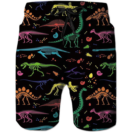 Dinosaur Funny Swim Trunks