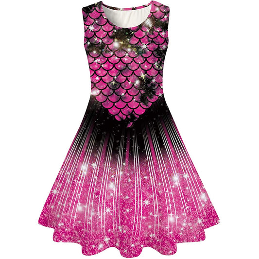 Wijn Zeemeermin Grappige Meisjesjurk