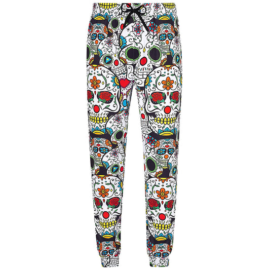 Rozenschedel grappige joggingbroek