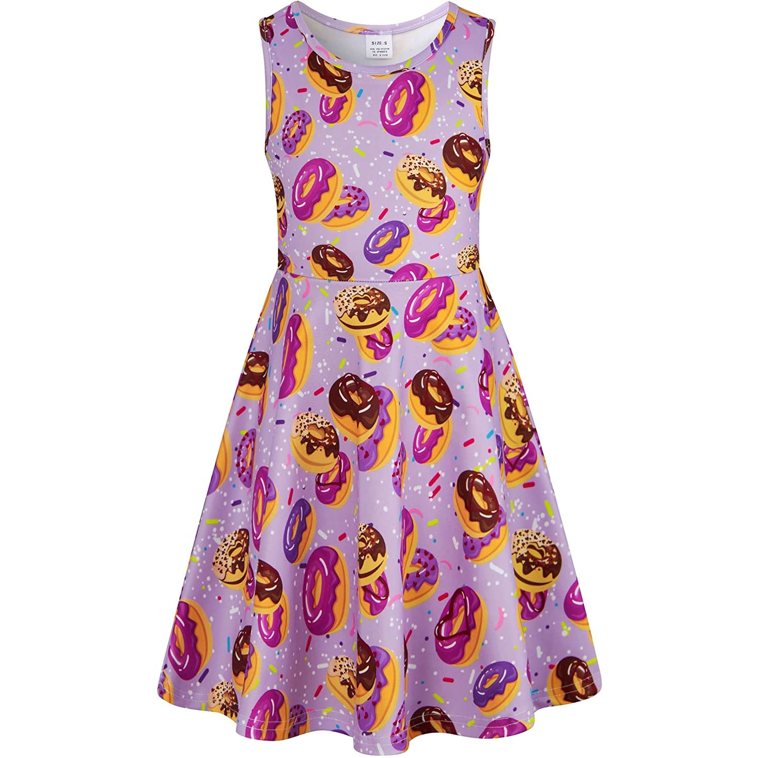 funny ladies dress Donuts Girl cotton bottoms