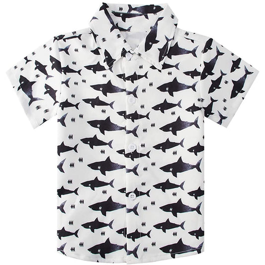 Haai Grappig Peuter Hawaiiaans Shirt
