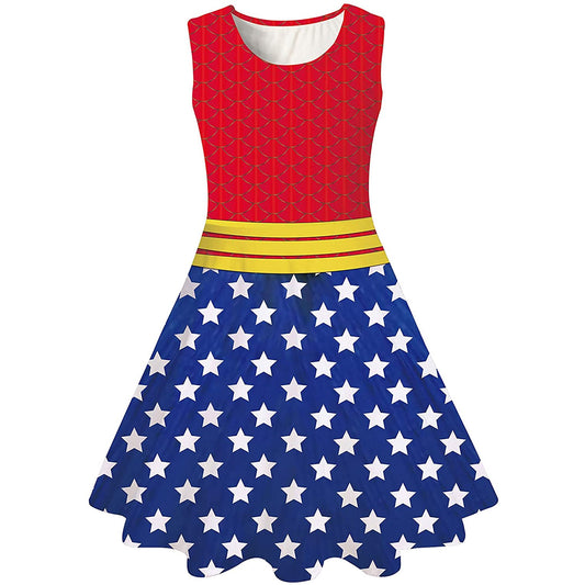 Zeemeermin vlag grappig meisje jurk