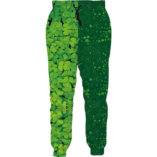 Grappige Saint Patrick Shamrock-joggingbroek
