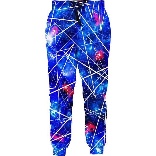 Galaxy Geometrische Grappige Joggingbroek