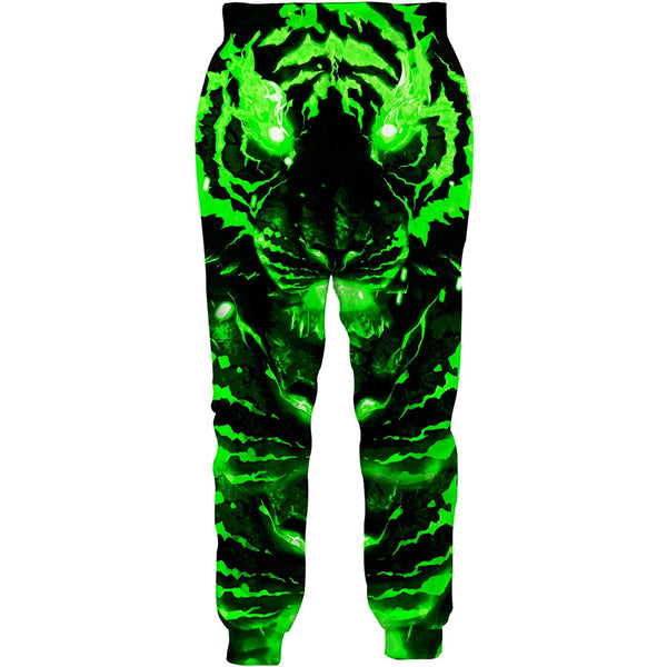 Green Lion Funny Joggers