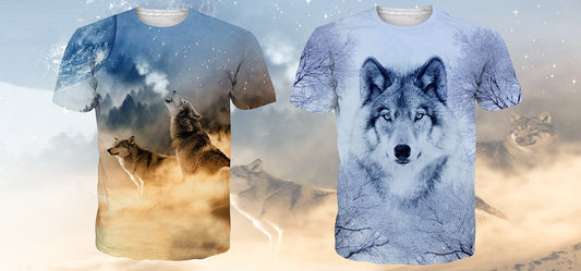 2026 Wolf T Shirts | Best Gift for Wolf Lovers