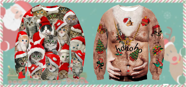 2024 Ugly Christmas Sweatshirts | Best Gift for Your Friends