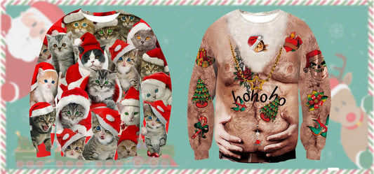 2026 Ugly Christmas Sweatshirts | Best Gift for Your Friends