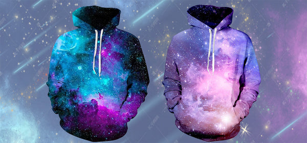 2024 Funny Galaxy Hoodies | Best Gifts for Teens Who Love Galaxy Style