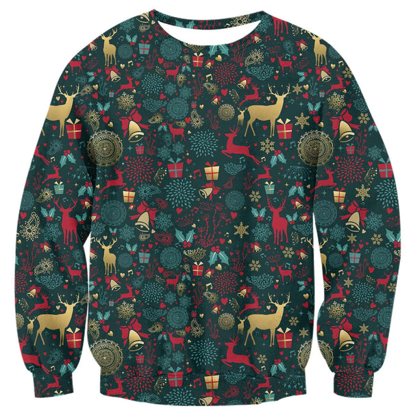 Xmas Elements Ugly Christmas Sweater