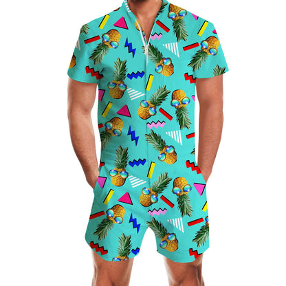 Sonnenbrille Ananas 80er Jahre Lustiger Männer Strampler