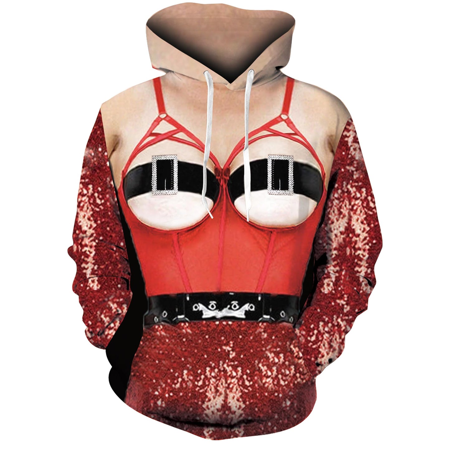 Onbeleefde borsten grappige hoodie