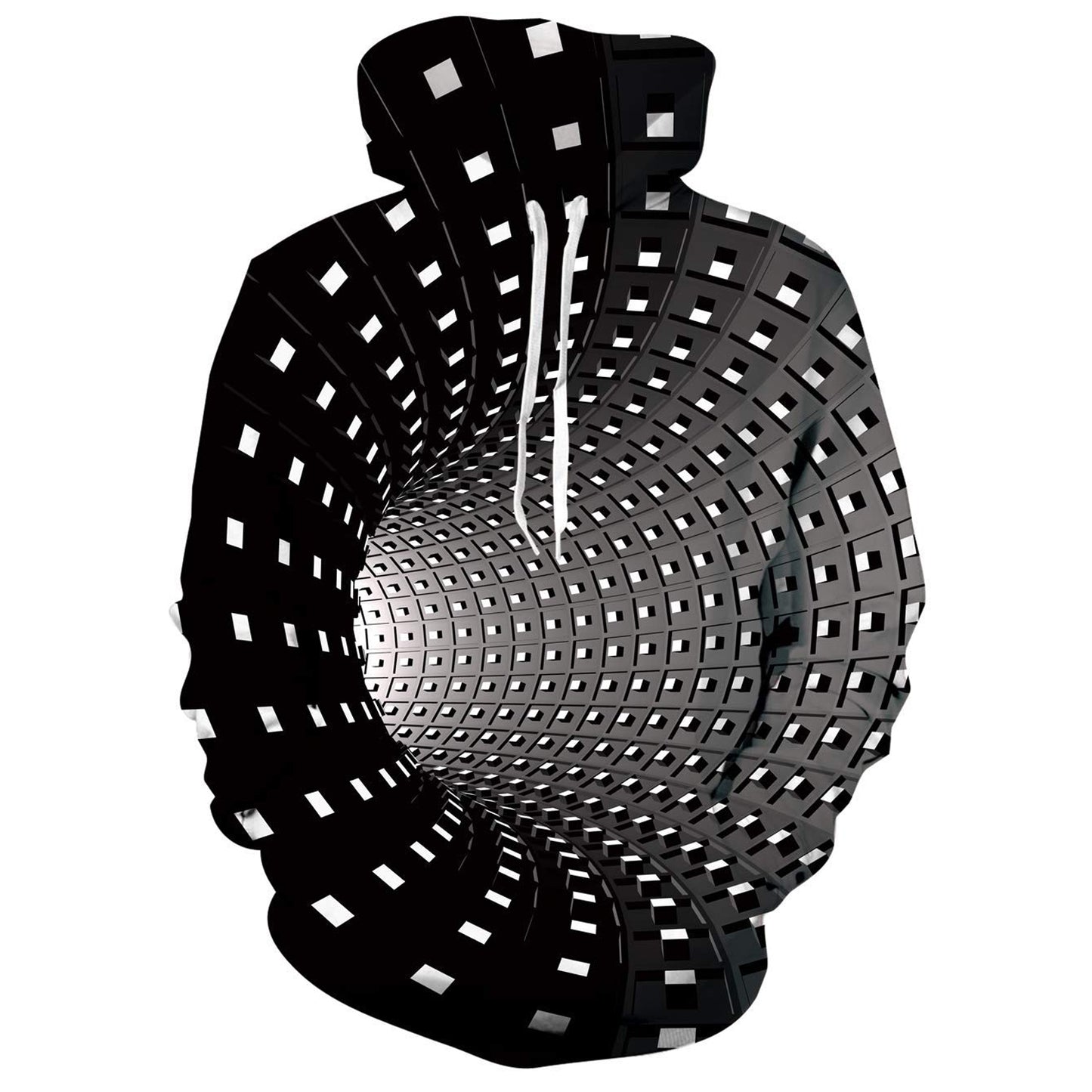 Zwarte Eddy Grappige Hoodie