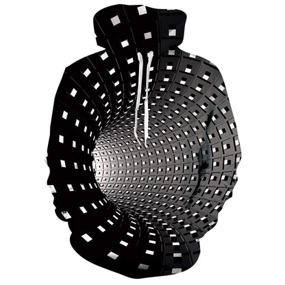 Zwarte Eddy Grappige Hoodie