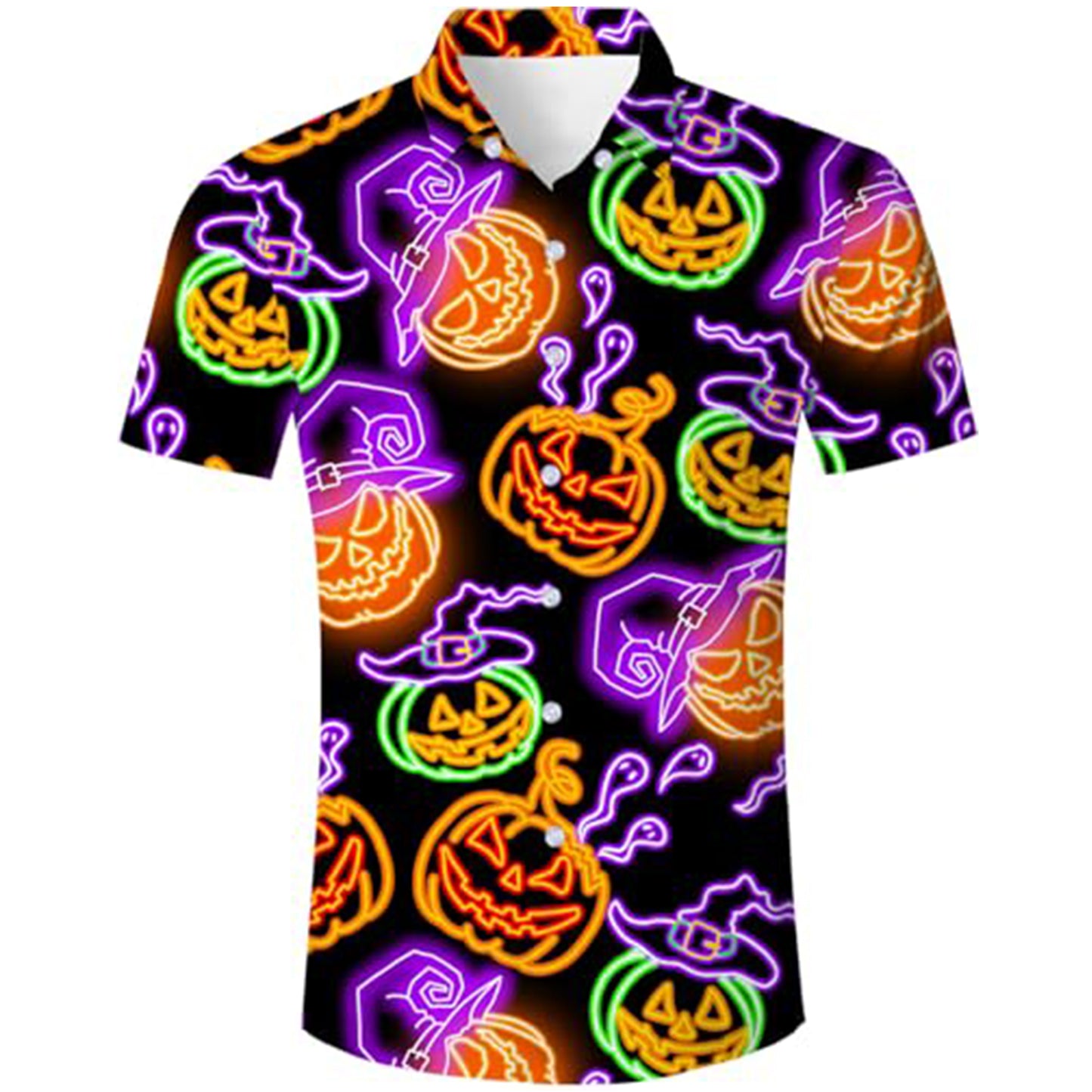 Halloween Pumpkin Funny Hawaiian Shirt
