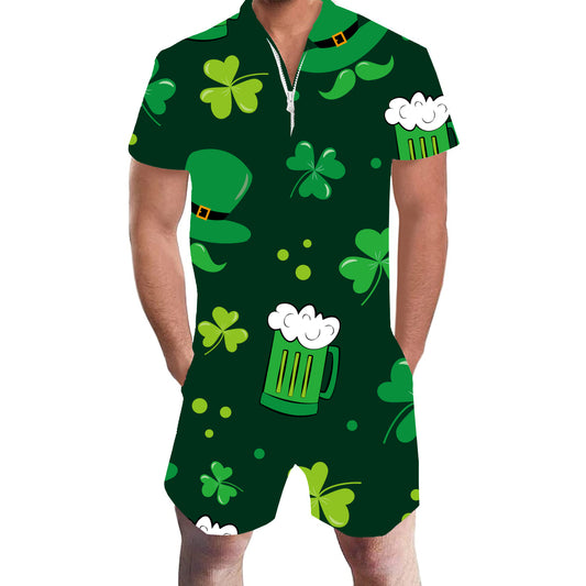 Lustiger Strampler zum St. Patrick's Day für Männer