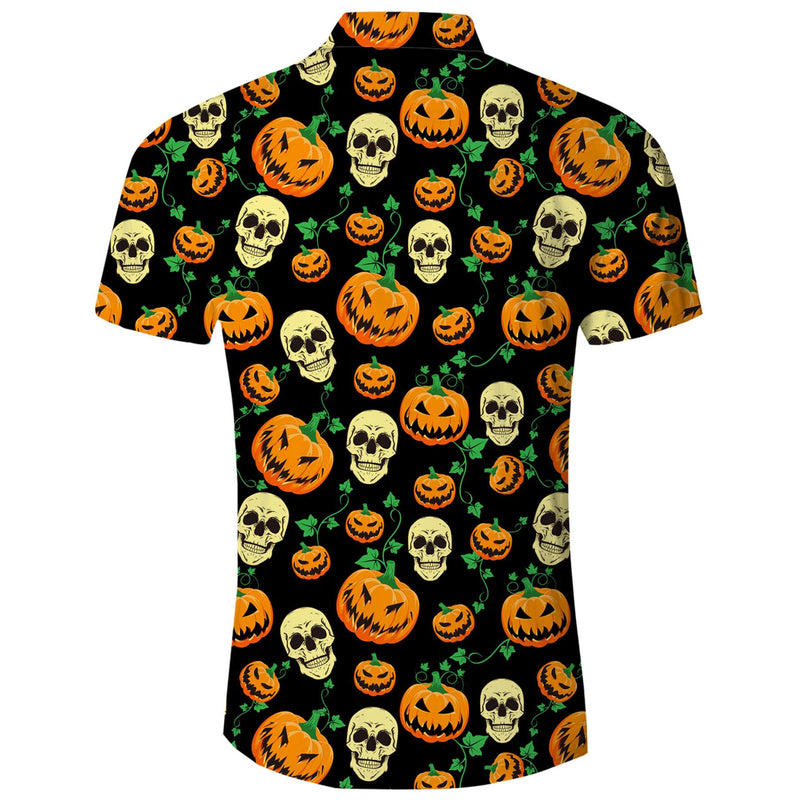 Pumpkin Halloween Funny Hawaiian Shirt