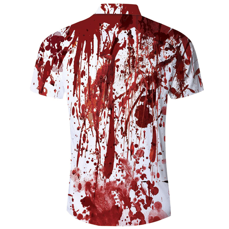 Blood Halloween Funny Hawaiian Shirt