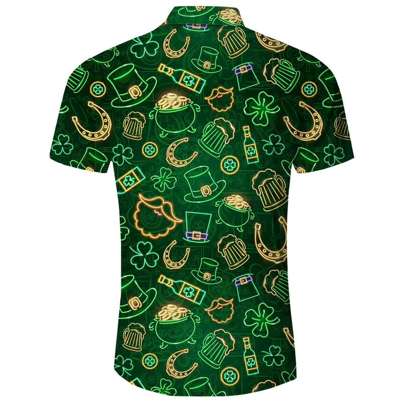 St Patrick's Day Funny Hawaiian Shirt