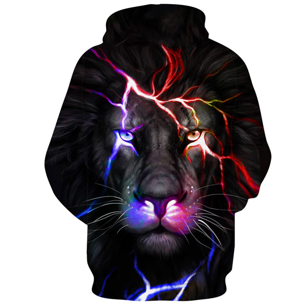 Lighting Lion Funny Hoodie