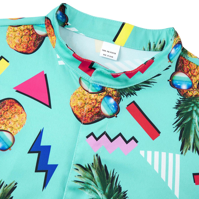 Sunglasses Pineapple 80S Funny Men Romper