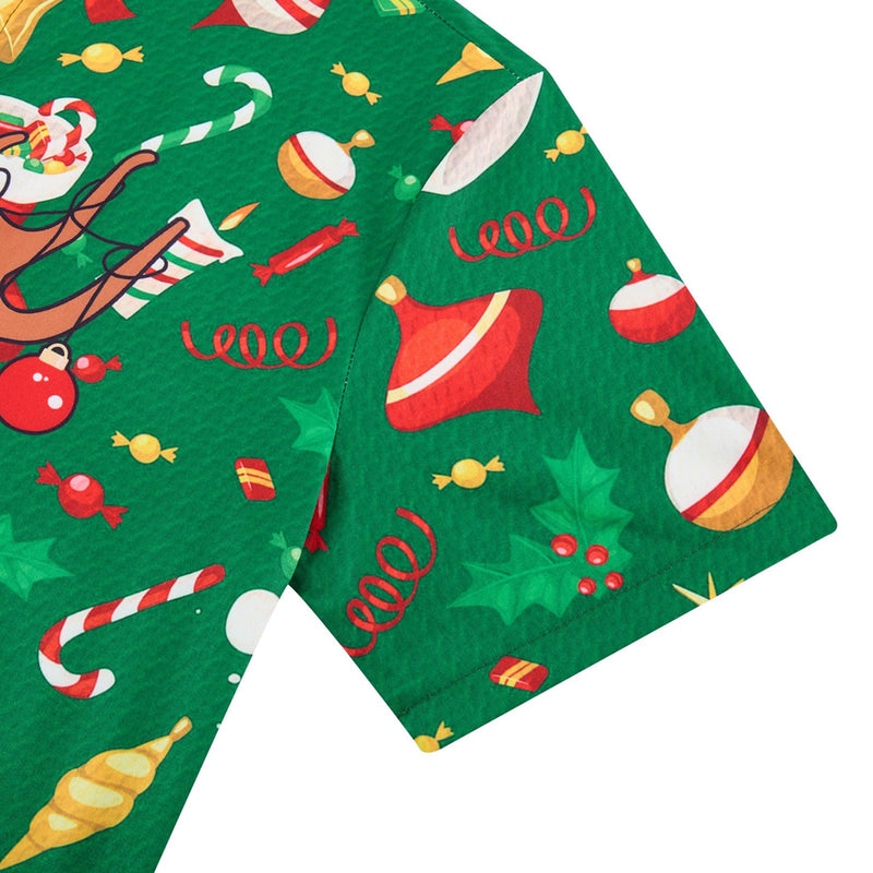 Christmas Reindeer Funny Male Romper