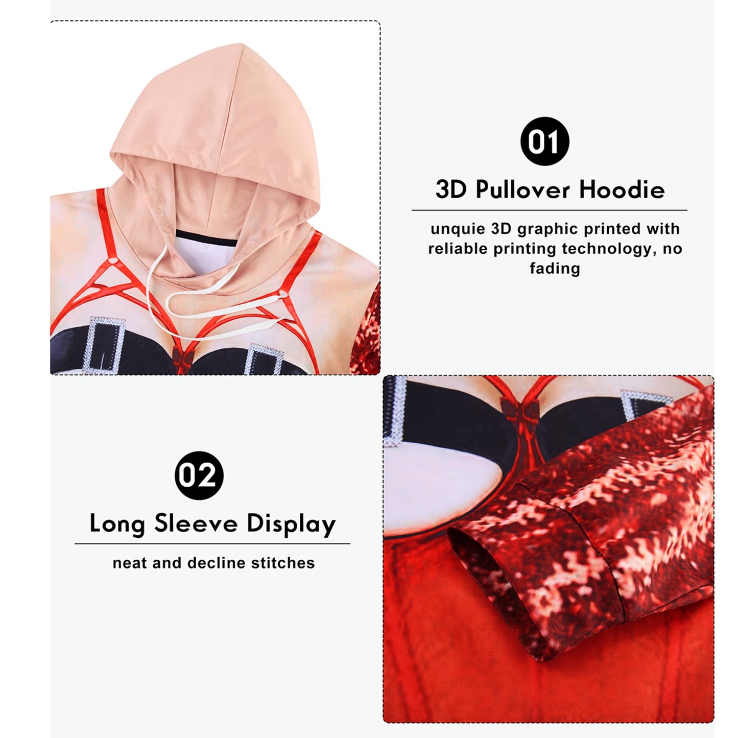 Onbeleefde borsten grappige hoodie