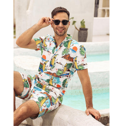 Hawaii Banana Funny Male Romper