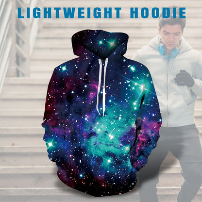 Universe Galaxy Funny Hoodie