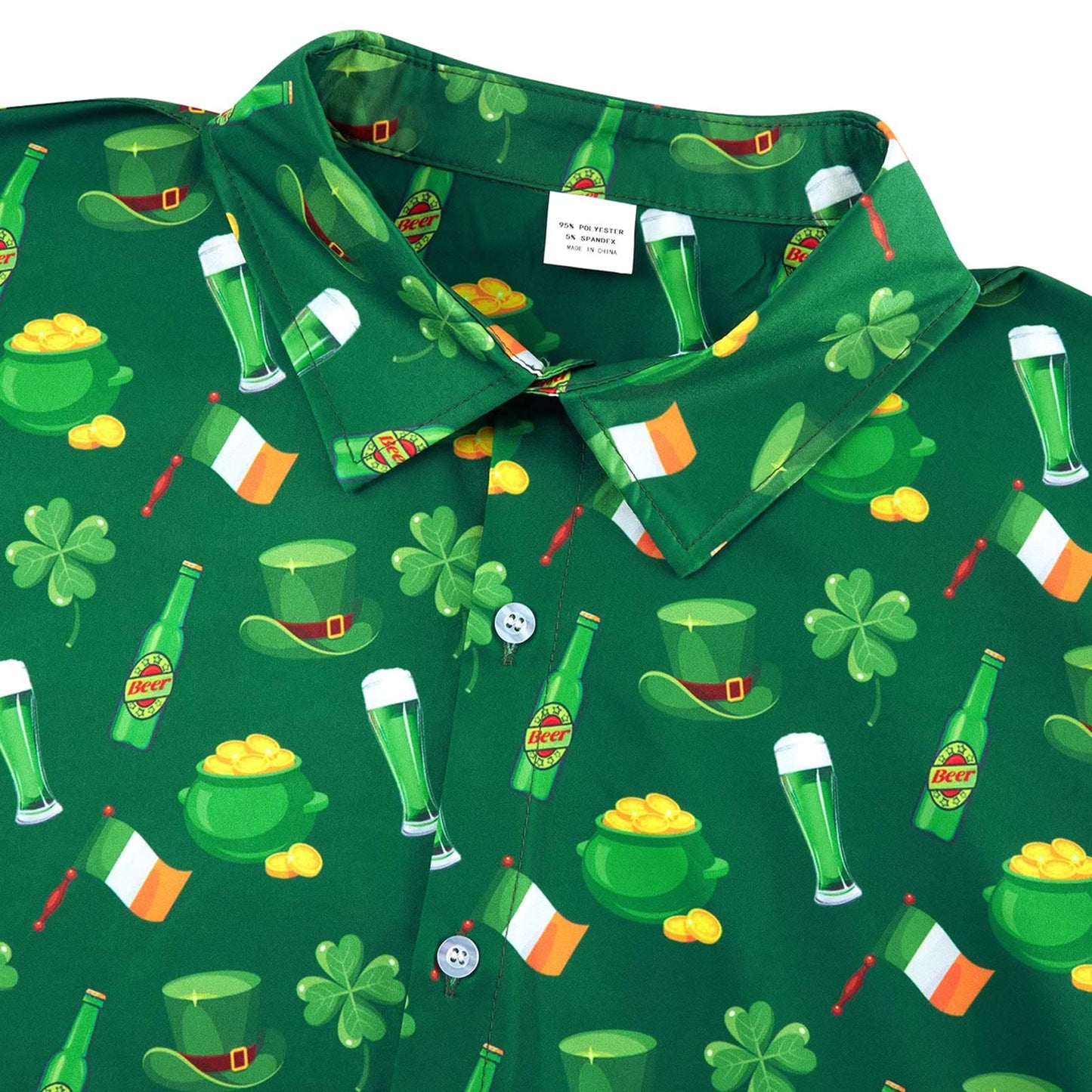 St Patrick's Day Funny Hawaiian Shirt