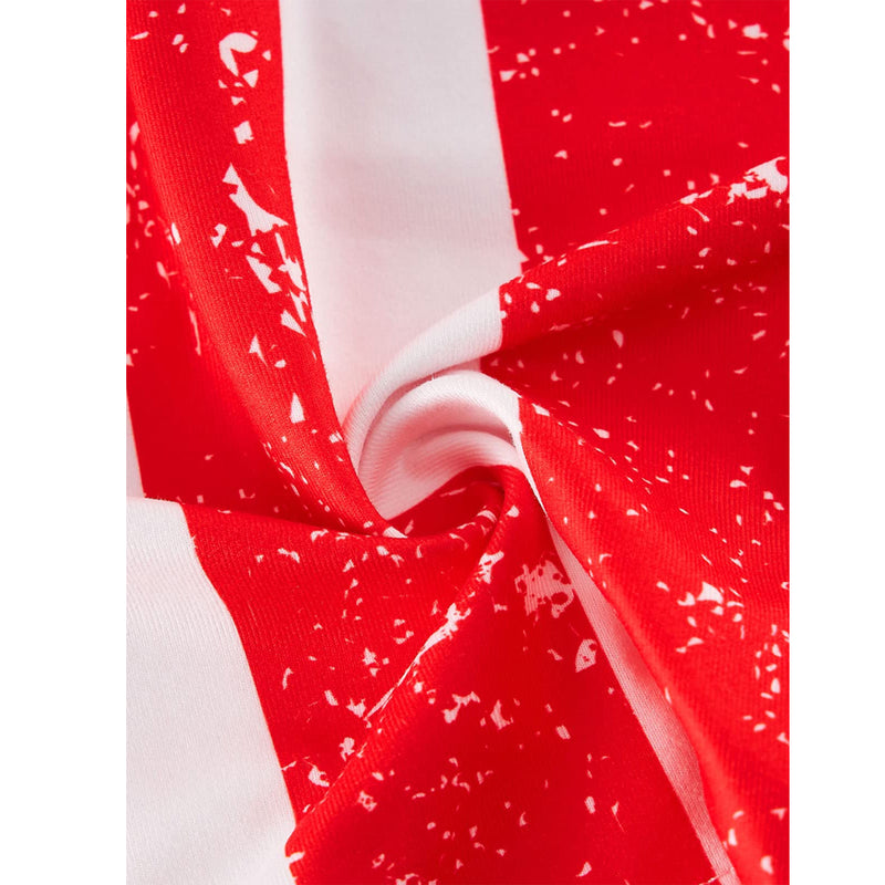 Lustiger Strampler mit Vintage-Amerika-Flagge für Damen