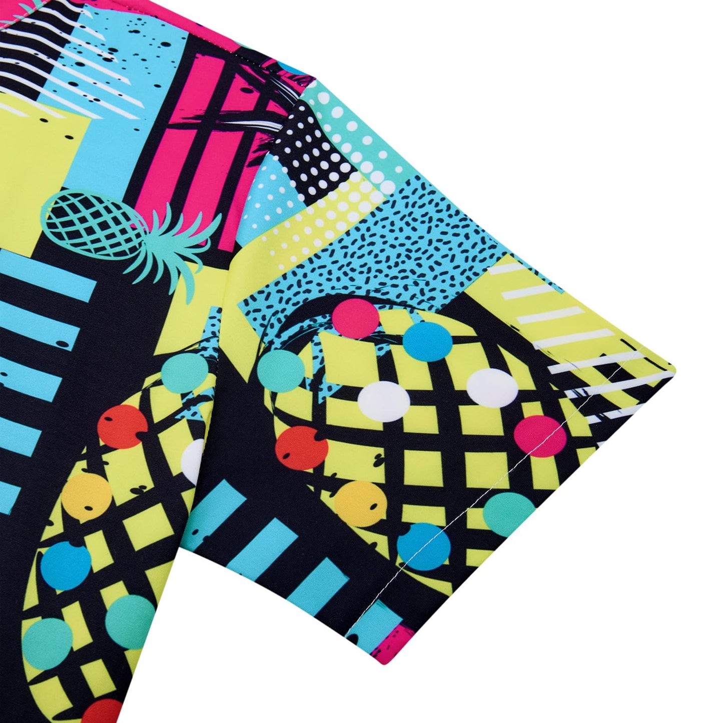 Pineapple 90s Style Male Romper