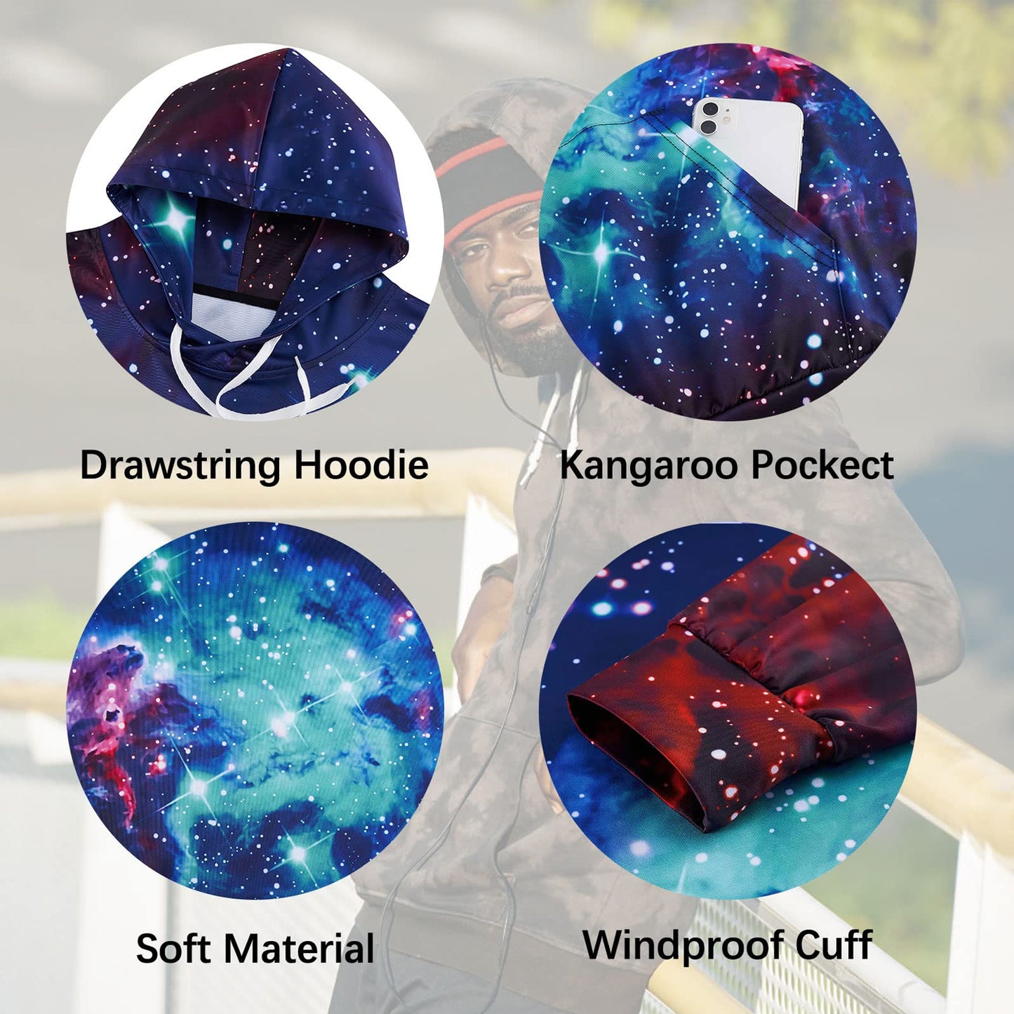 Universe Galaxy Funny Hoodie