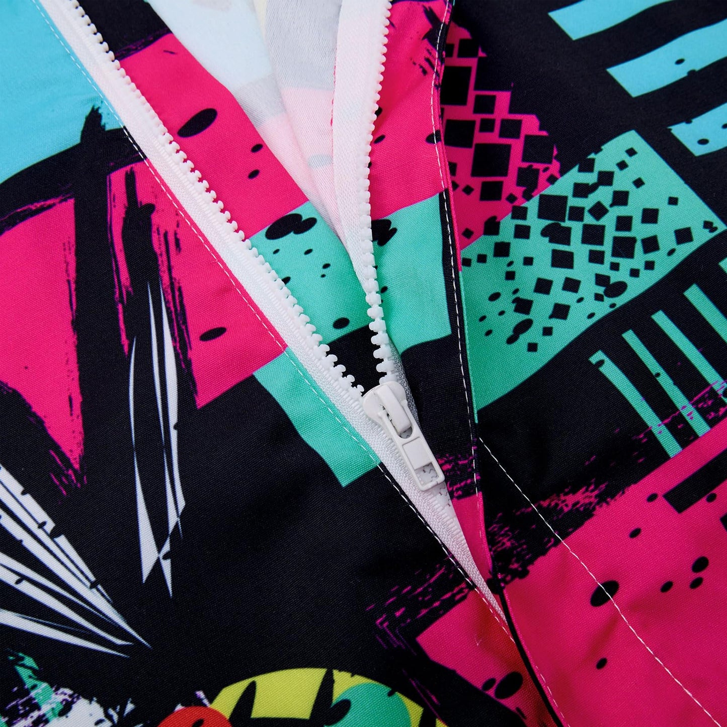 Pineapple 90s Style Male Romper