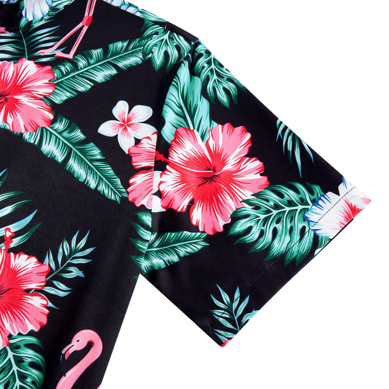 Floral Flamingo Funny Male Romper