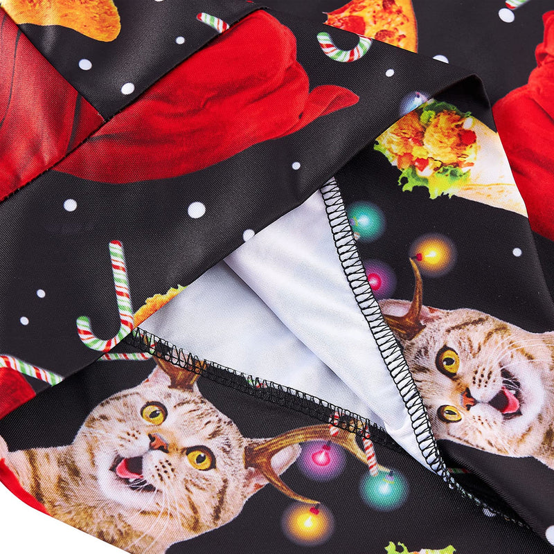 Taco Cat Xmas Ugly Christmas Sweater