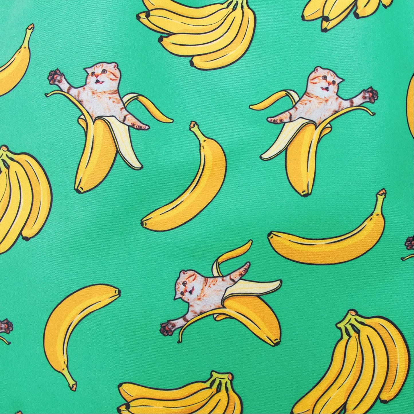 Banana Cat Funny Board Shorts