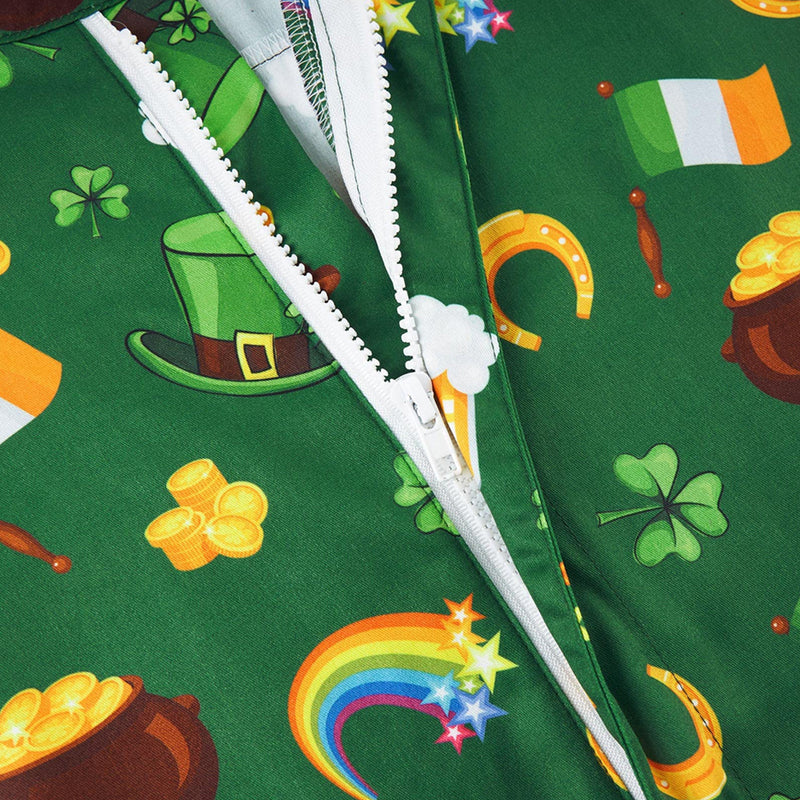 St. Patrick's Day Funny Male Romper