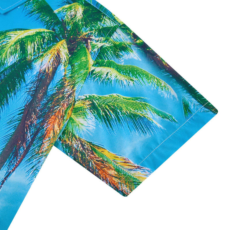 Bier Faultier Palme Lustiges Hawaiihemd
