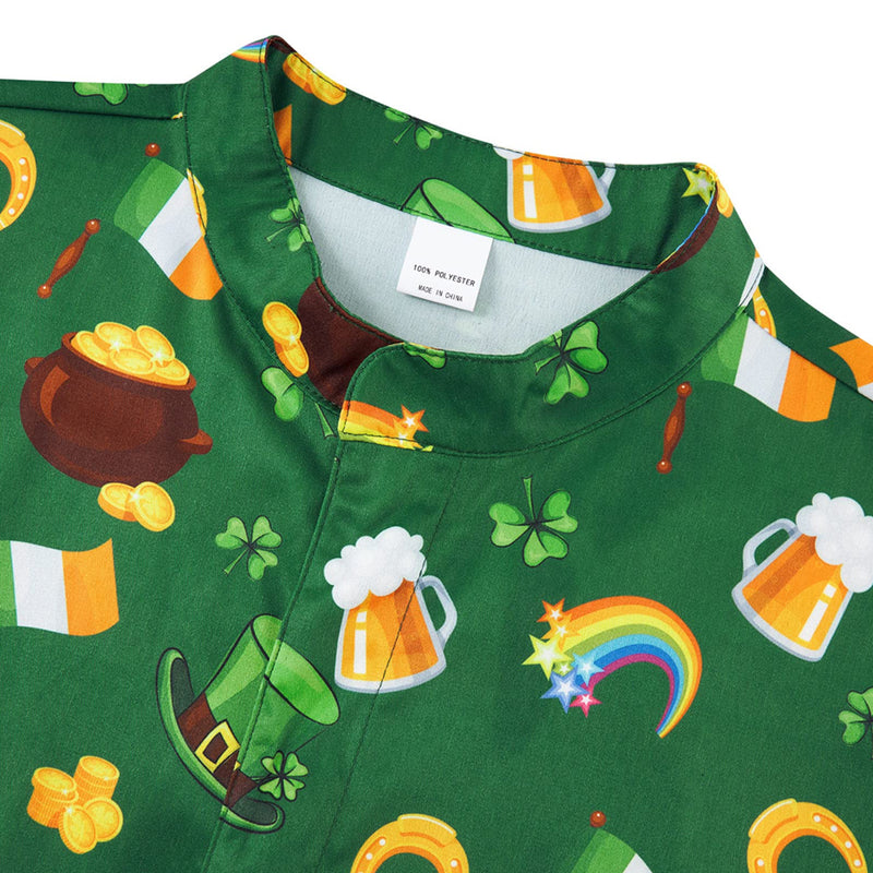 St. Patrick's Day Funny Male Romper