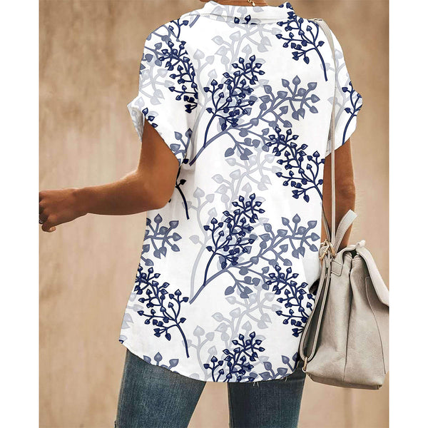 Blue Sprigs Women Button Up Shirt