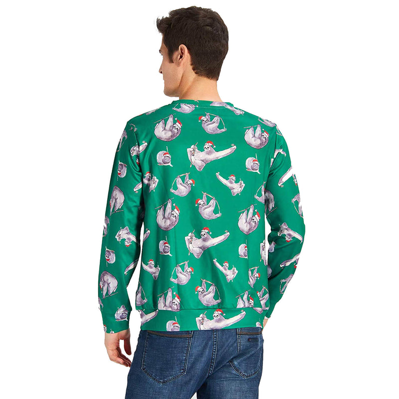 Kung Fu Sloth Ugly Christmas Sweater