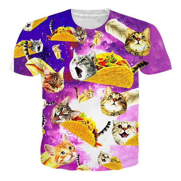 Taco Cat Funny T-Shirt